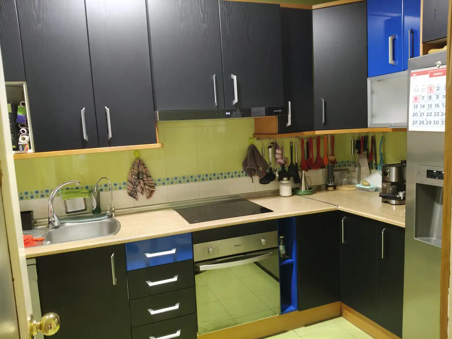 Kitchen of Flat for sale in Baza  with Heating and Furnished