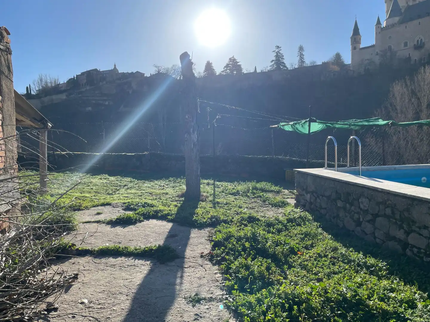 Jardí de Finca rústica en venda en Segovia amb Jardí privat, Traster i Piscina