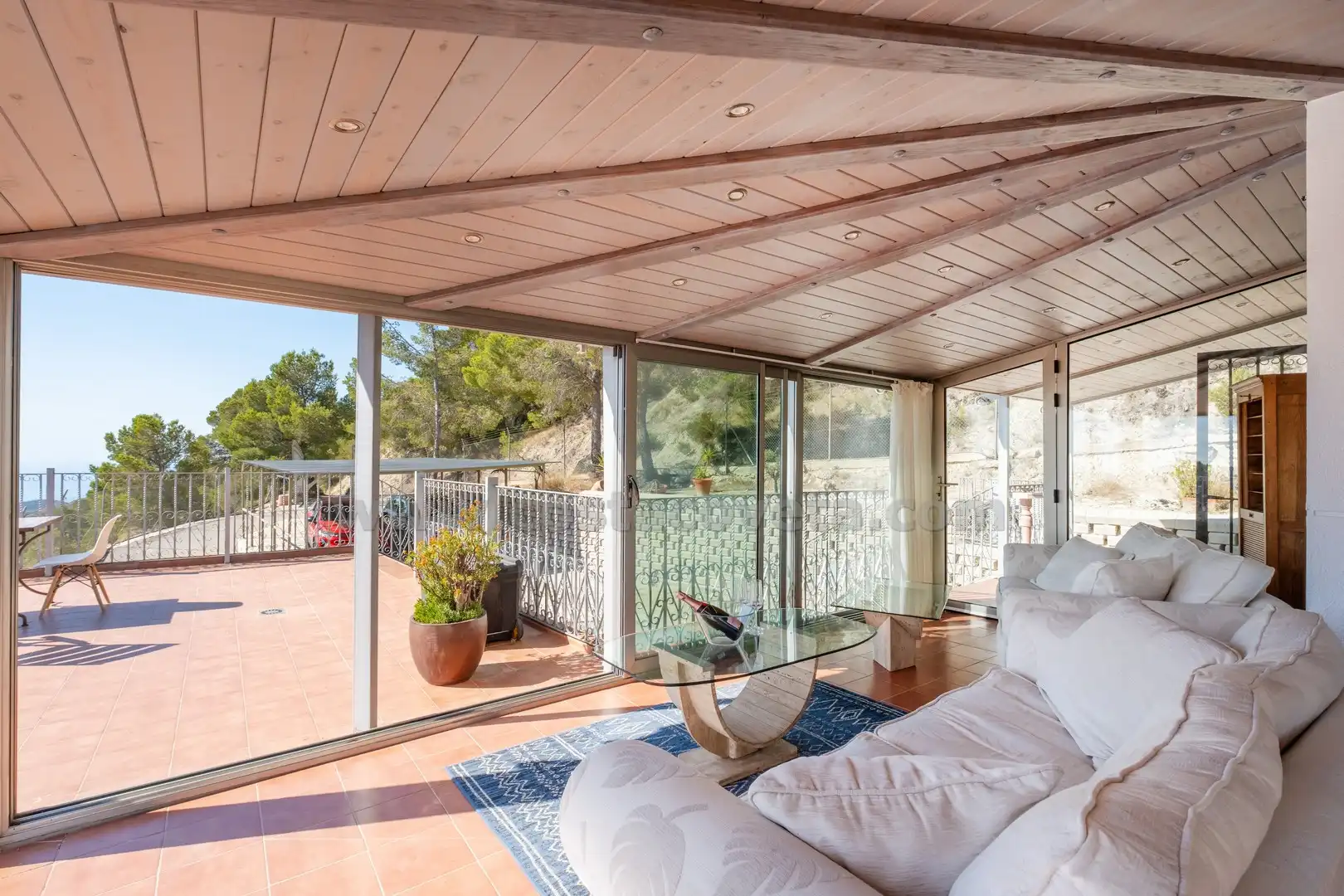 Terraza de Casa o chalet en venta en Relleu con Aire acondicionado, Jardín privado y Terraza