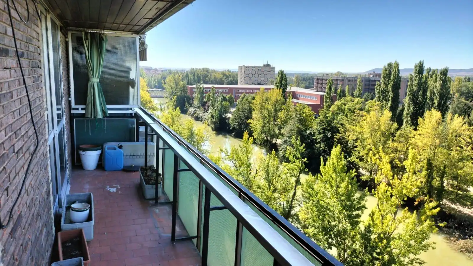Terrasse von Wohnung zum Verkauf in Palencia mit Heizung, Terrasse und Möbliert