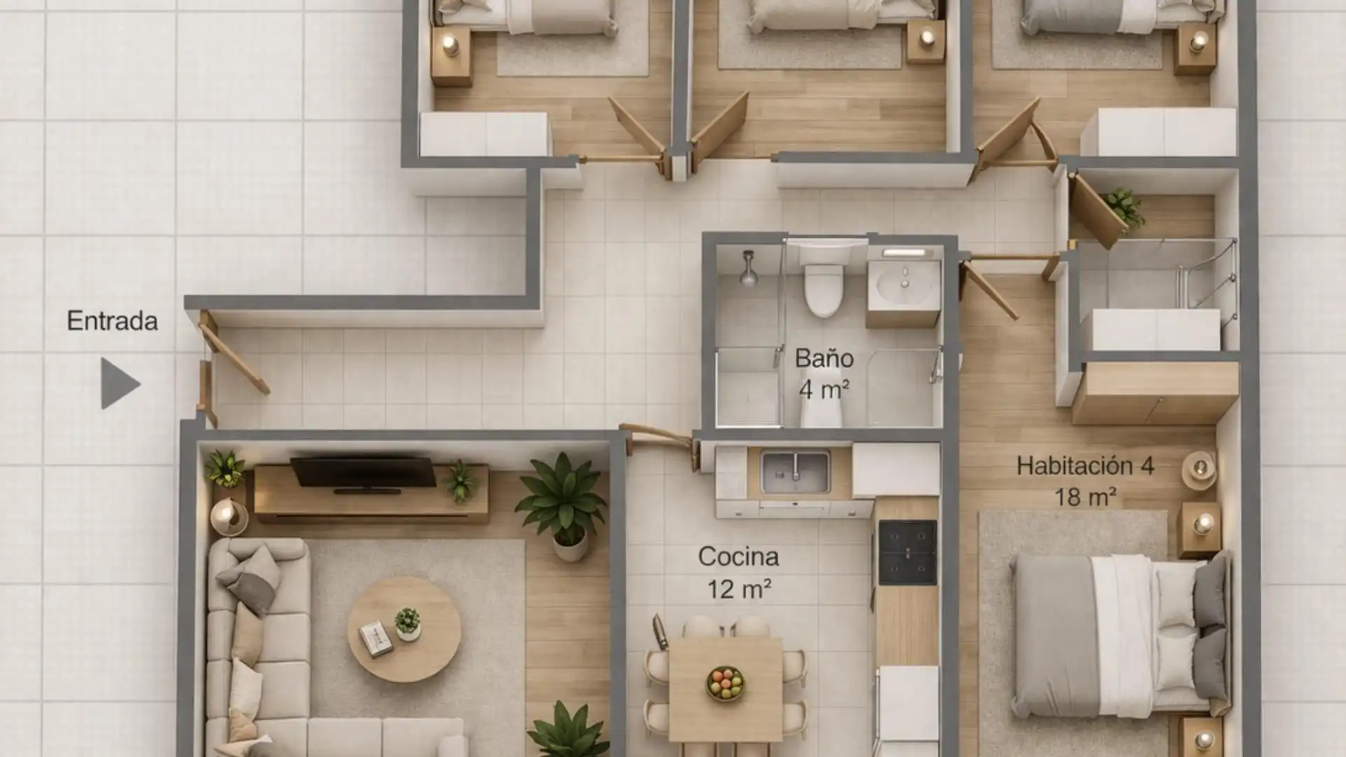 Piso en venta en Leioa con Calefacción, Trastero y Amueblado