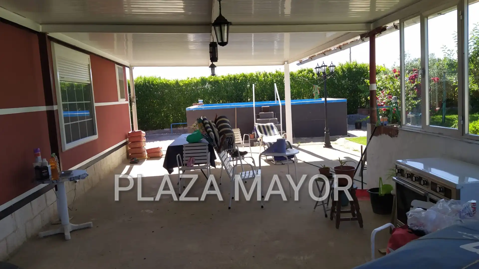 Terraza de Casa o chalet en venta en Miranda de Azán con Aire acondicionado, Terraza y Piscina