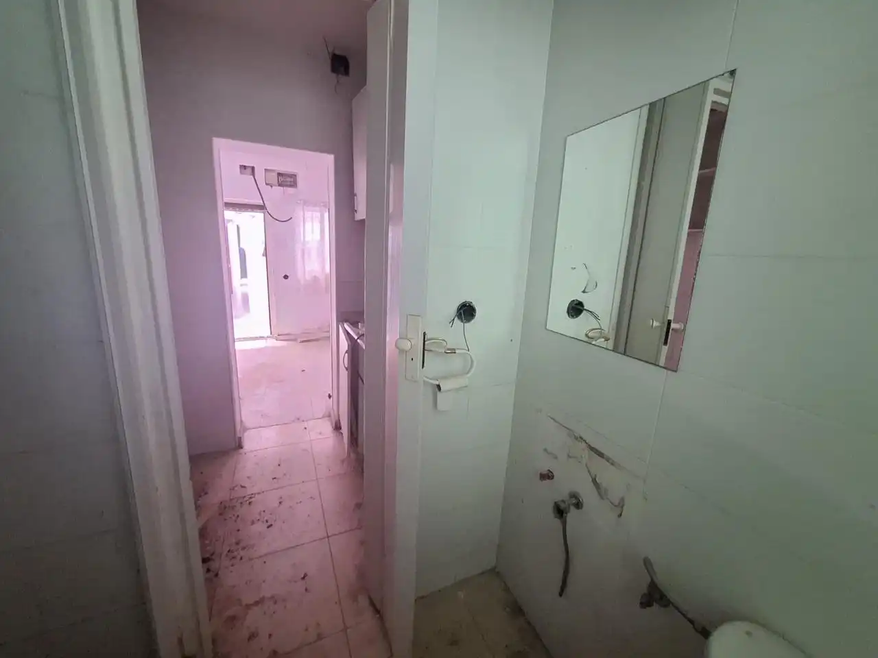 Bany de Apartament en venda en Madrid
