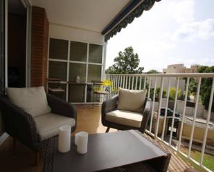 Terrace of Apartment to rent in Alicante / Alacant  with Heating, Terrace and Swimming Pool