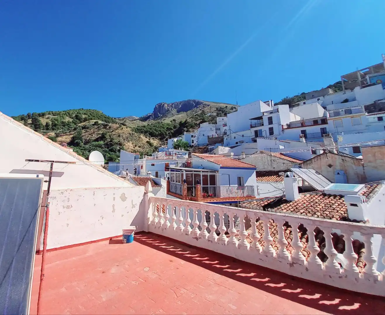 Vista exterior de Piso en venta en Canillas de Aceituno con Aire acondicionado, Jardín privado y Terraza