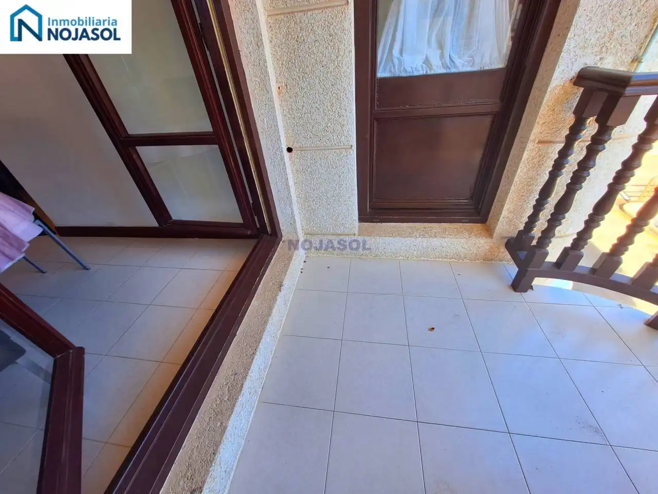 Terraza de Apartamento de alquiler en Noja con Calefacción, Terraza y Amueblado