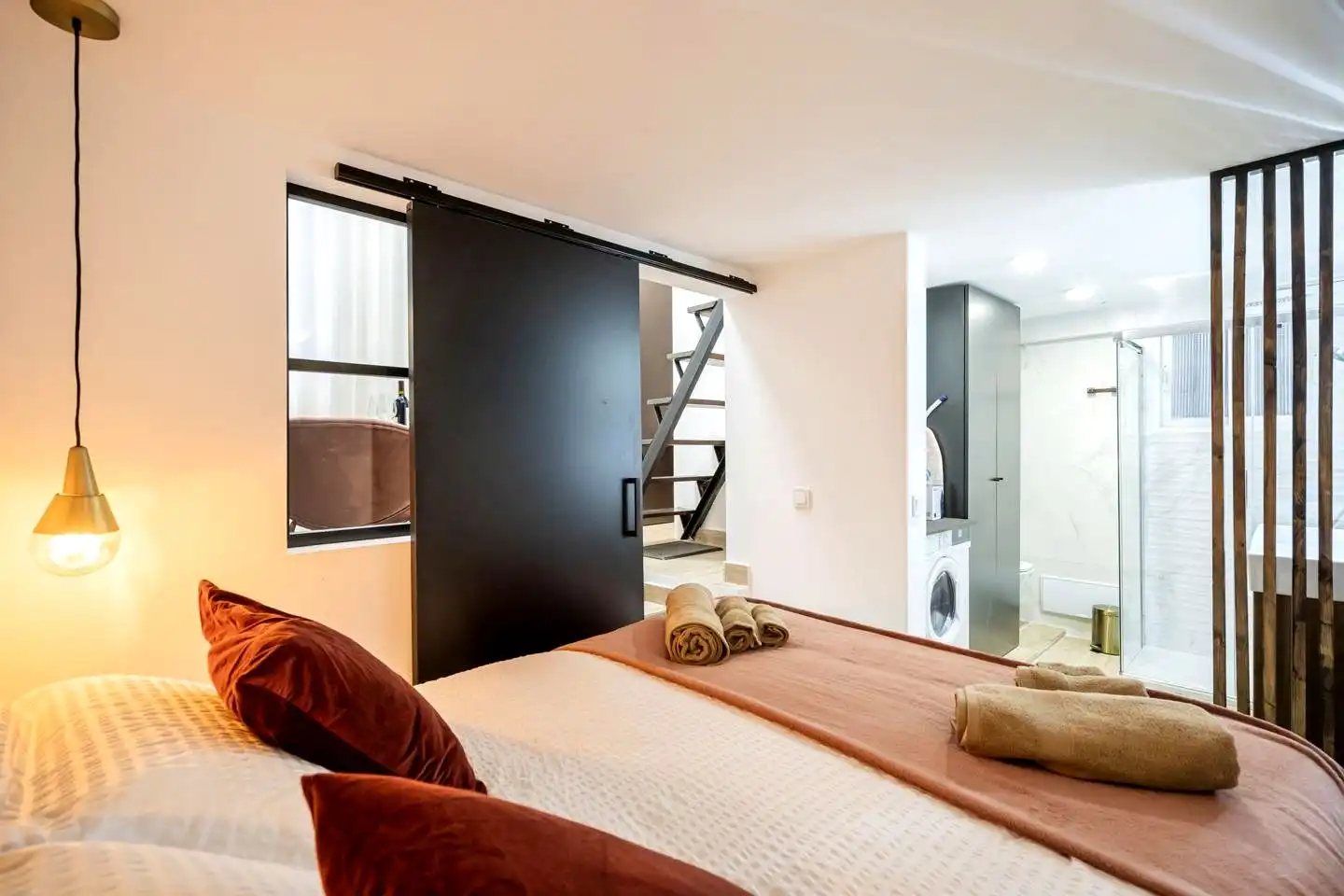 Bedroom of Duplexes for rent in Chamberí
