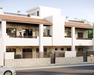 Exterior view of Apartment for sale in Hondón de las Nieves / El Fondó de les Neus  with Private garden and Terrace