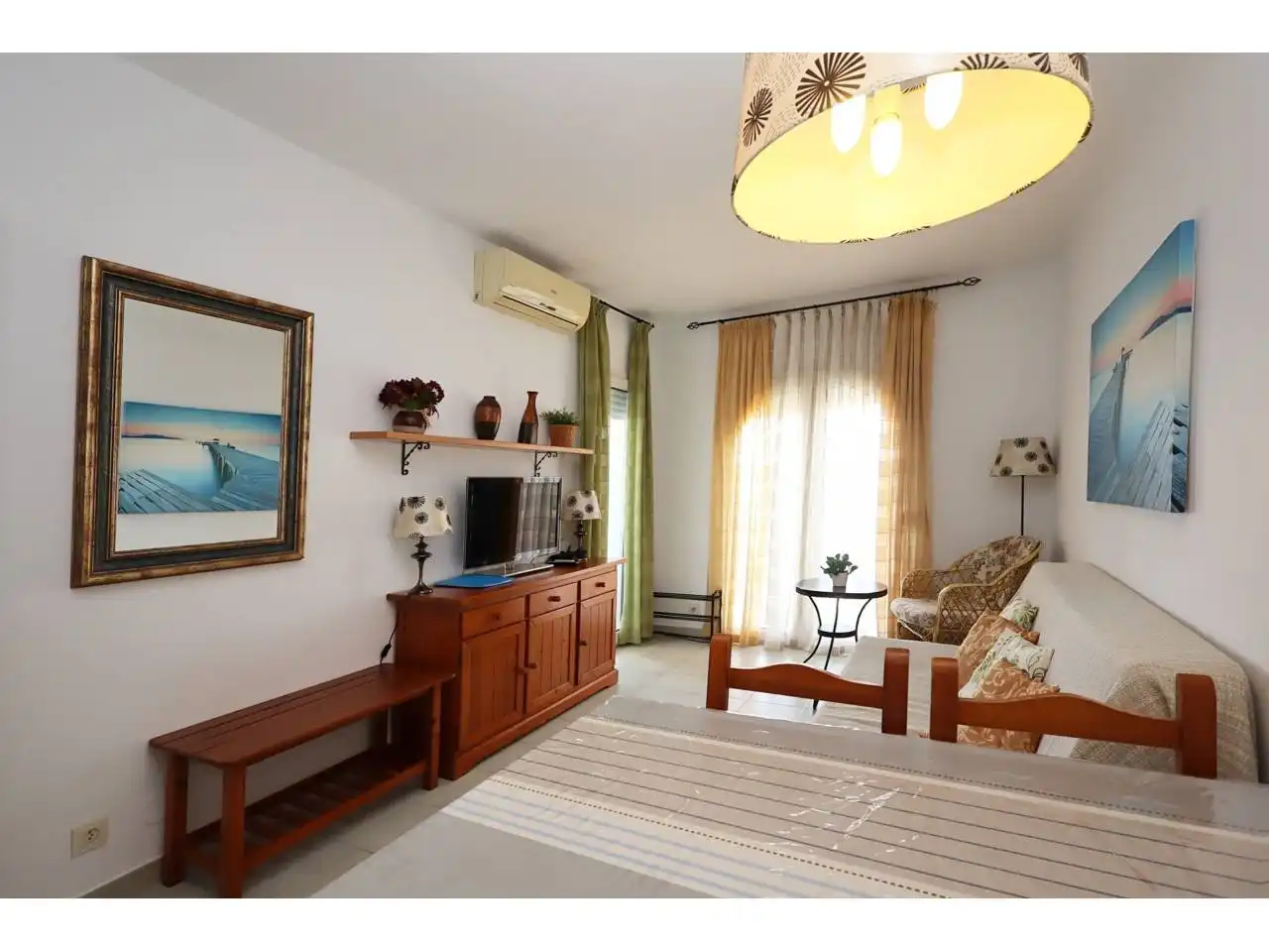Living room of Attic for sale in Lloret de Mar  with Air Conditioner, Heating and Furnished