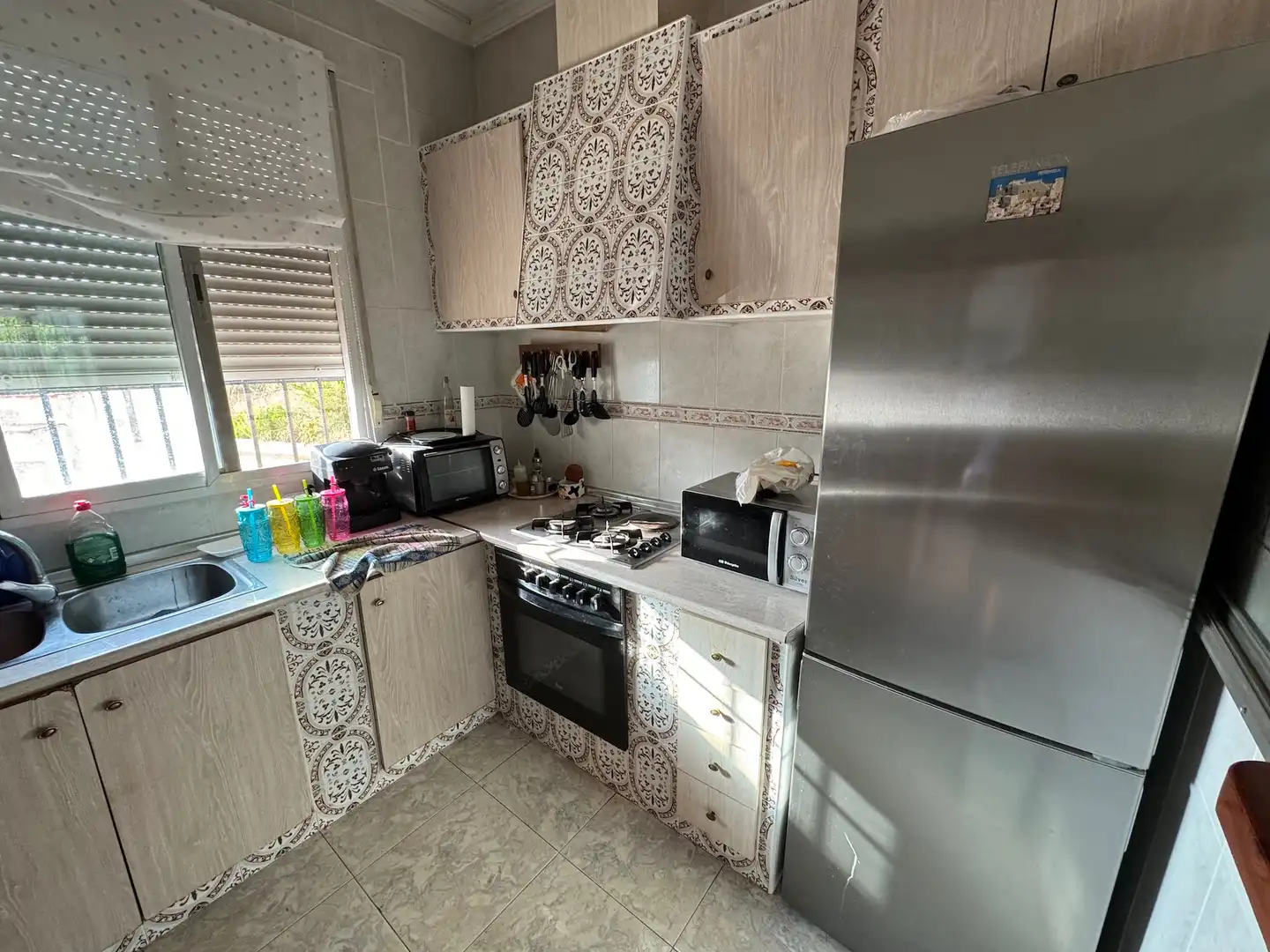 Cuina de Casa o xalet en venda en Villena amb Aire condicionat, Jardí privat i Terrassa
