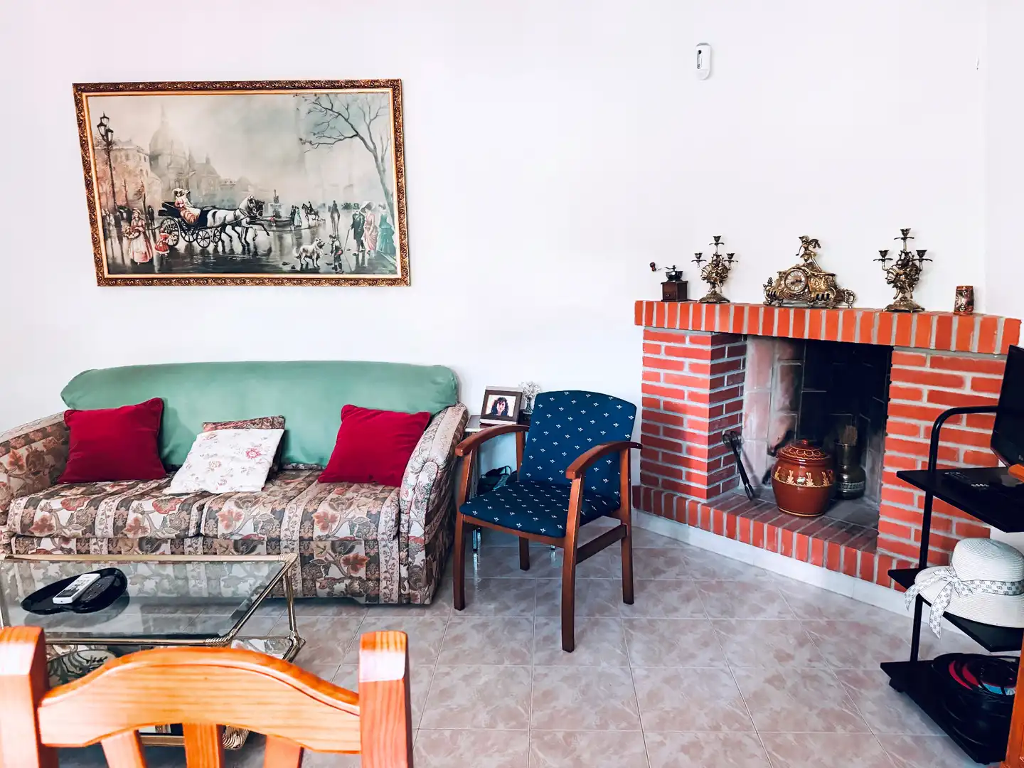 Sala de estar de Casa o chalet en venta en Santa Cruz del Retamar con Aire acondicionado, Calefacción y Jardín privado
