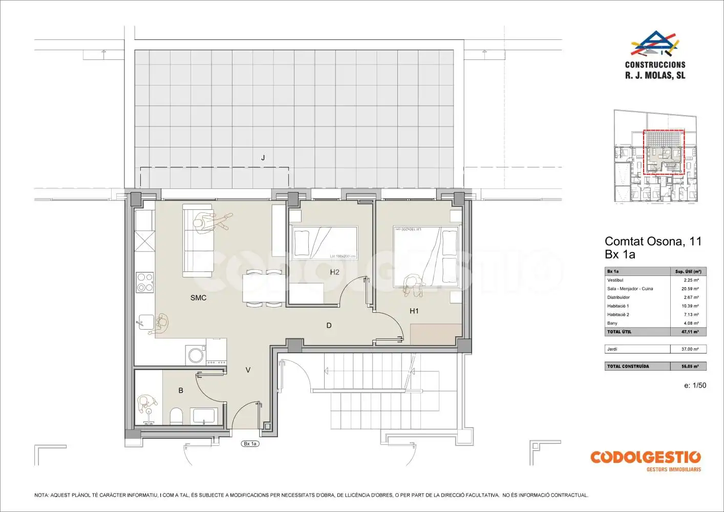 Flat for sale in Nord 