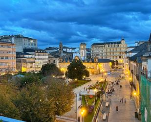 Vista exterior de Pis de lloguer en Lugo Capital amb Calefacció, Parquet i Traster