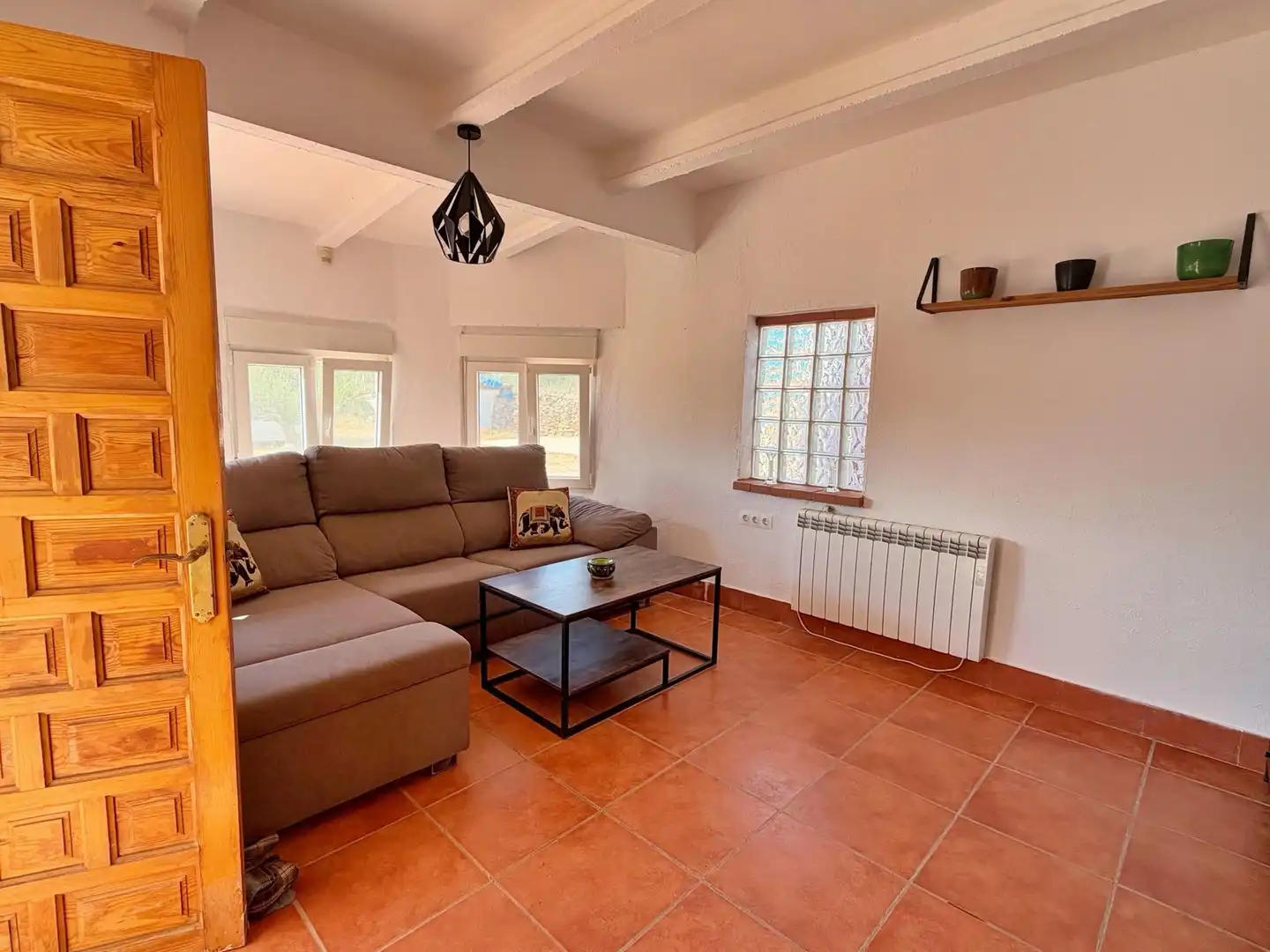 Sala d'estar de Casa o xalet en venda en Aldover, Tarragona