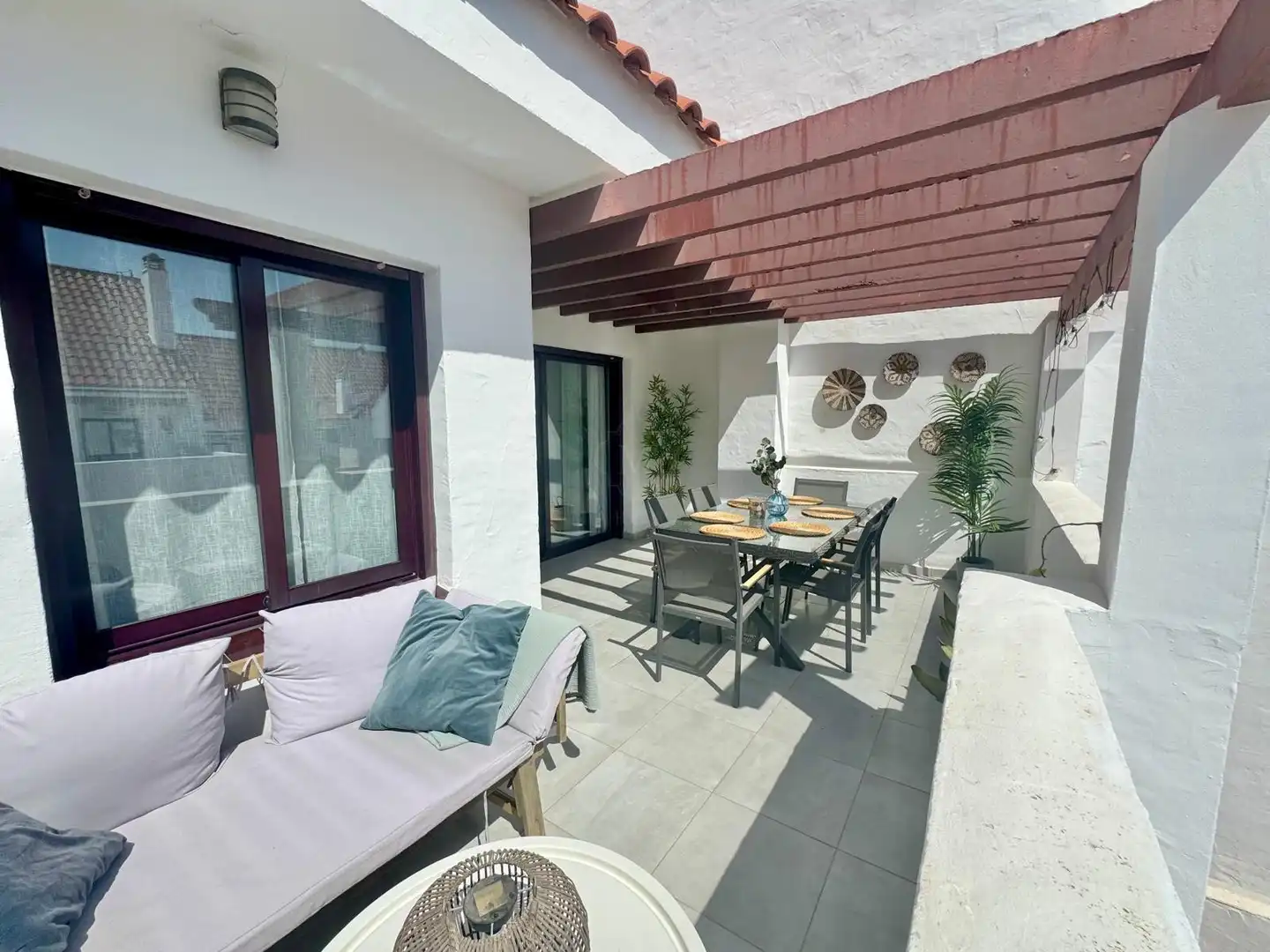 Terraza de Apartamento en venta en Marbella con Aire acondicionado, Terraza y Piscina