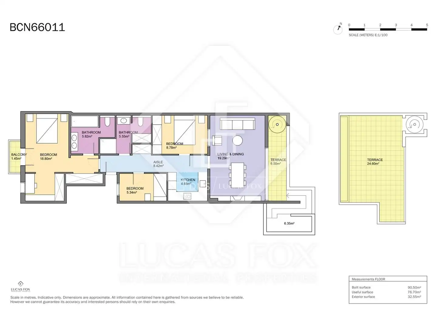 Appartement avec terrasse à vendre à Sants - Montjuïc, imagen 36