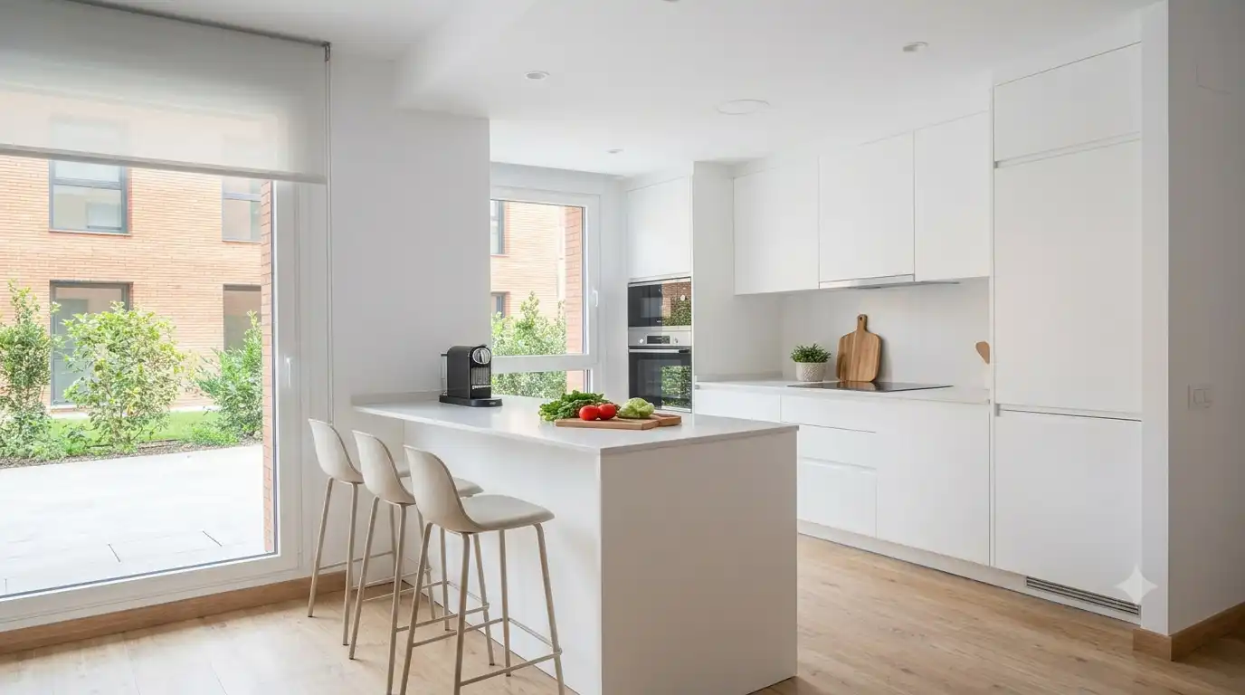 Cocina de Planta baja en venta en Sabadell con Aire acondicionado