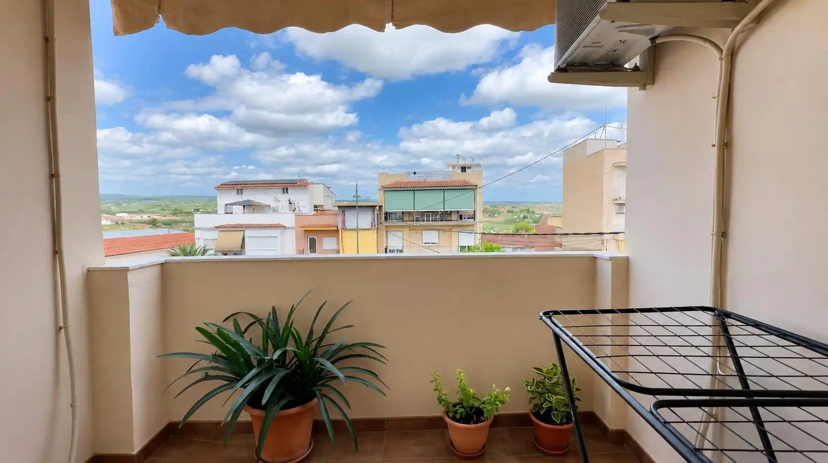 Balcony of Flat for sale in Enguera  with Air Conditioner, Heating and Terrace
