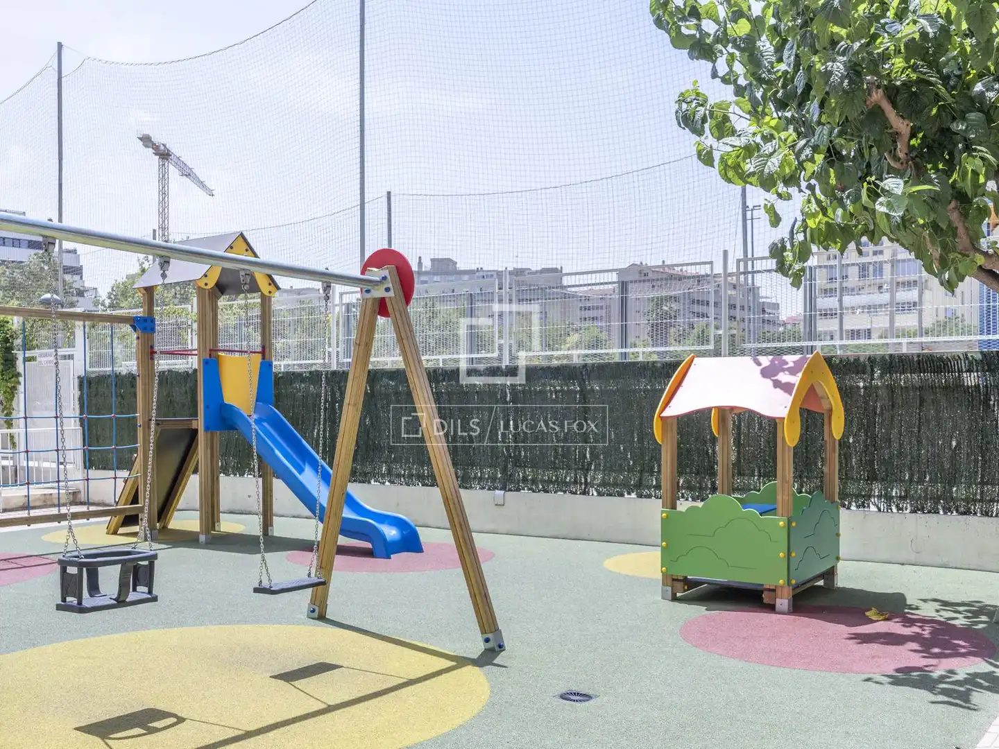 Terrasse von Wohnung zur Miete in Gandesa mit Klimaanlage, Heizung und Privatgarten