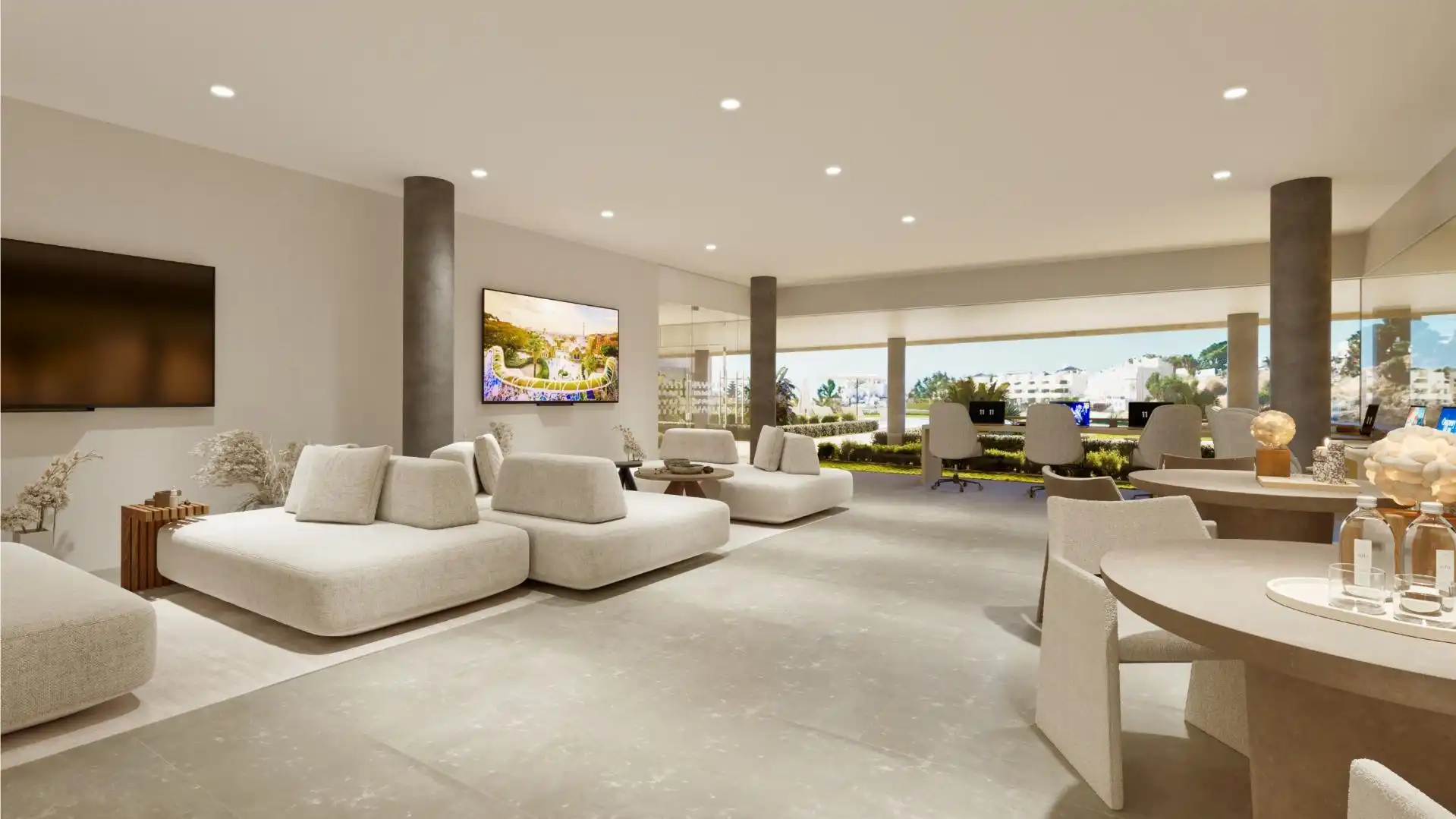 Living room of Detached homes for sale in Fuengirola  with Air Conditioner, Heating and Private garden