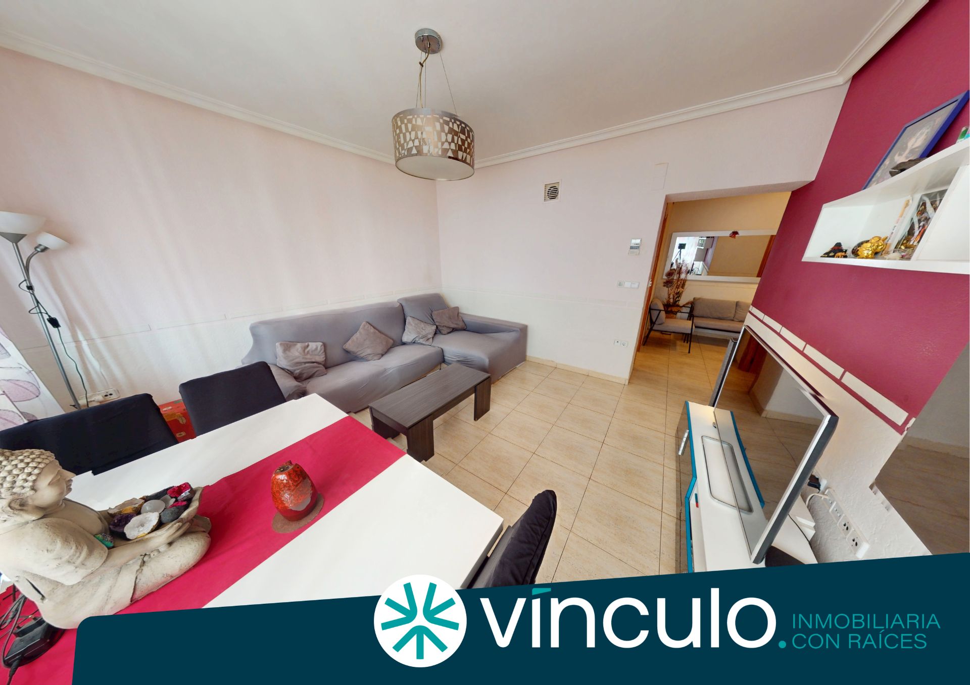 Living room of Flat for sale in Alicante / Alacant  with Air Conditioner, Heating and Terrace