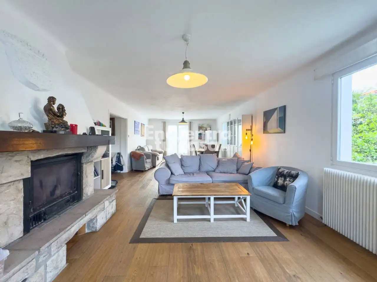 Wohnzimmer von Haus oder Chalet zum Verkauf in Hendaye mit Heizung, Privatgarten und Terrasse