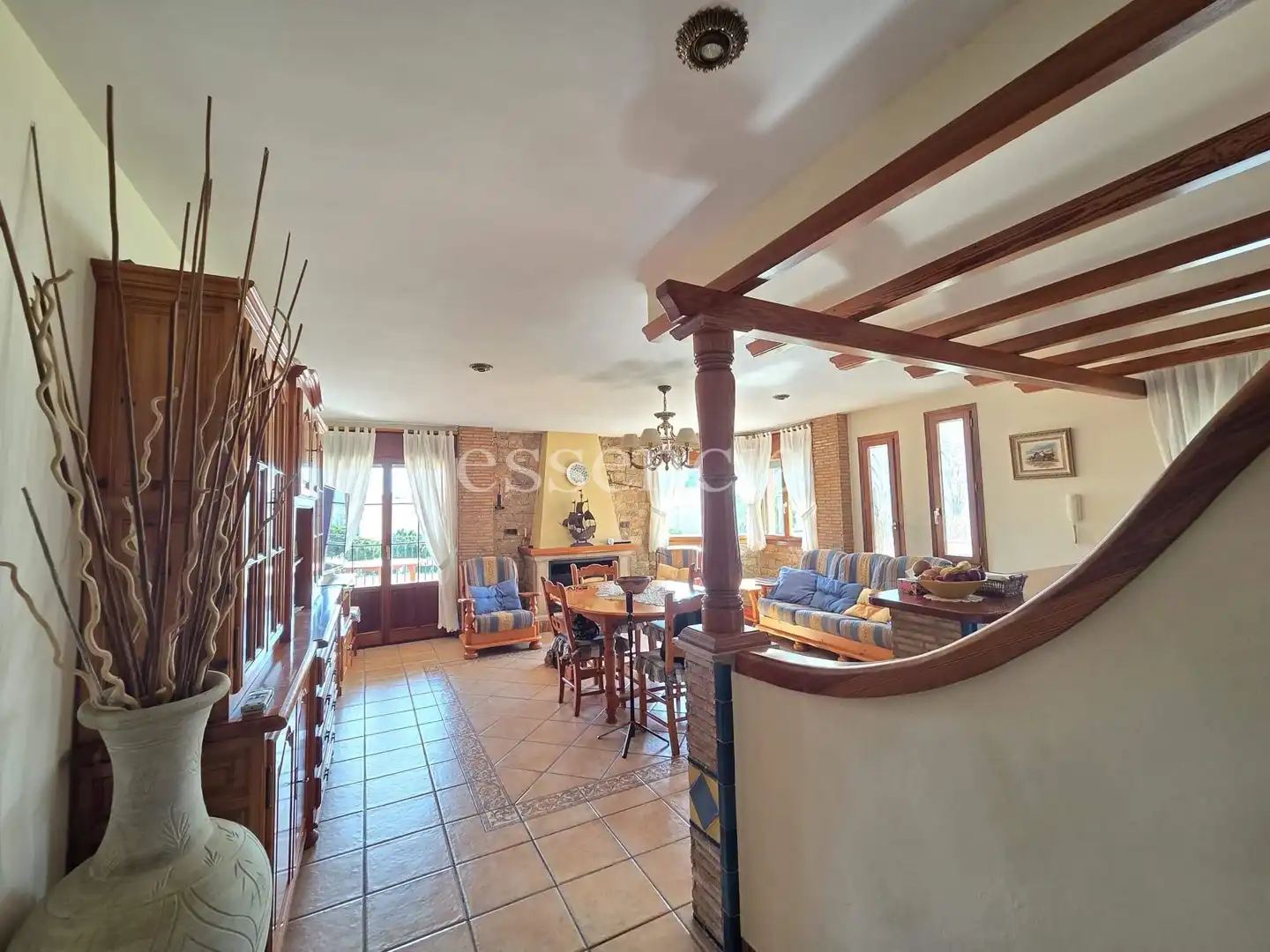 Sala d'estar de Casa o xalet en venda en Alfauir amb Aire condicionat, Jardí privat i Terrassa