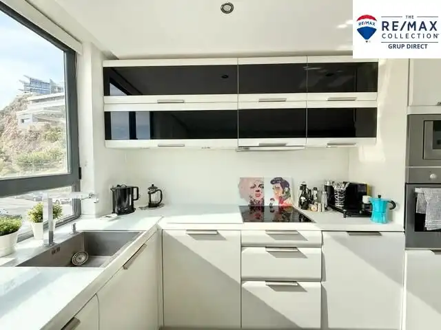 Cocina de Ático en venta en Calvià con Aire acondicionado, Terraza y Amueblado