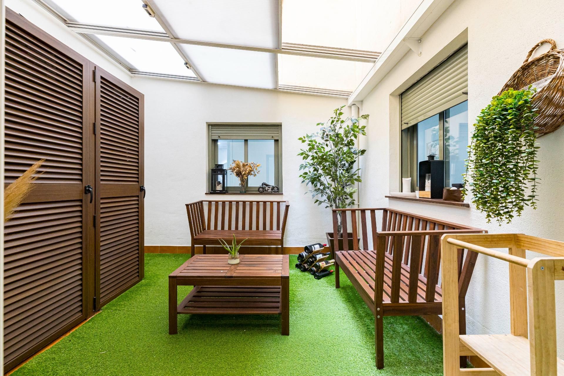 Terrace of Flat for sale in  Murcia Capital  with Air Conditioner, Heating and Storage room