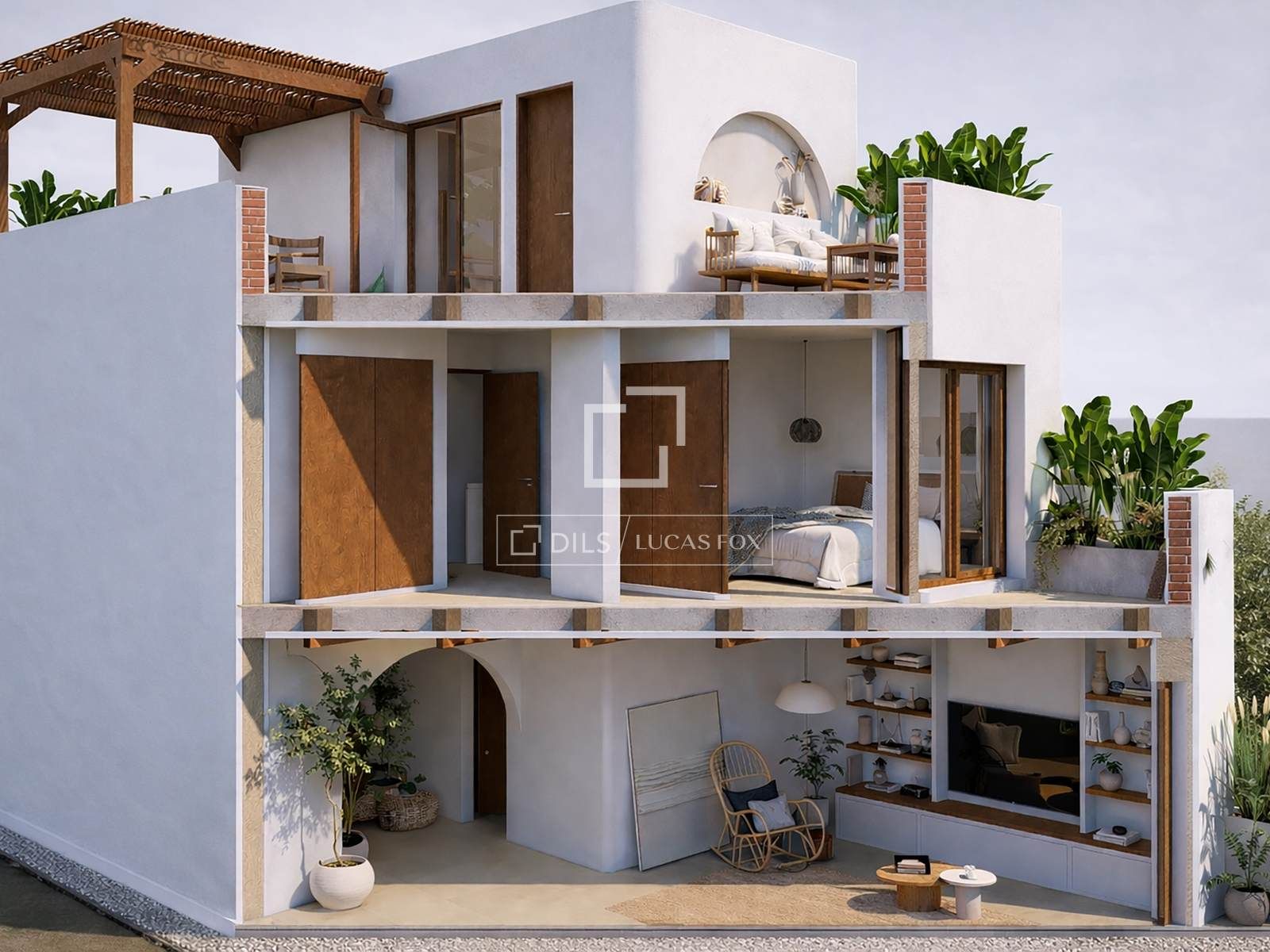 Exterior view of Houses for sale in El Puig de Santa Maria  with Air Conditioner and Terrace