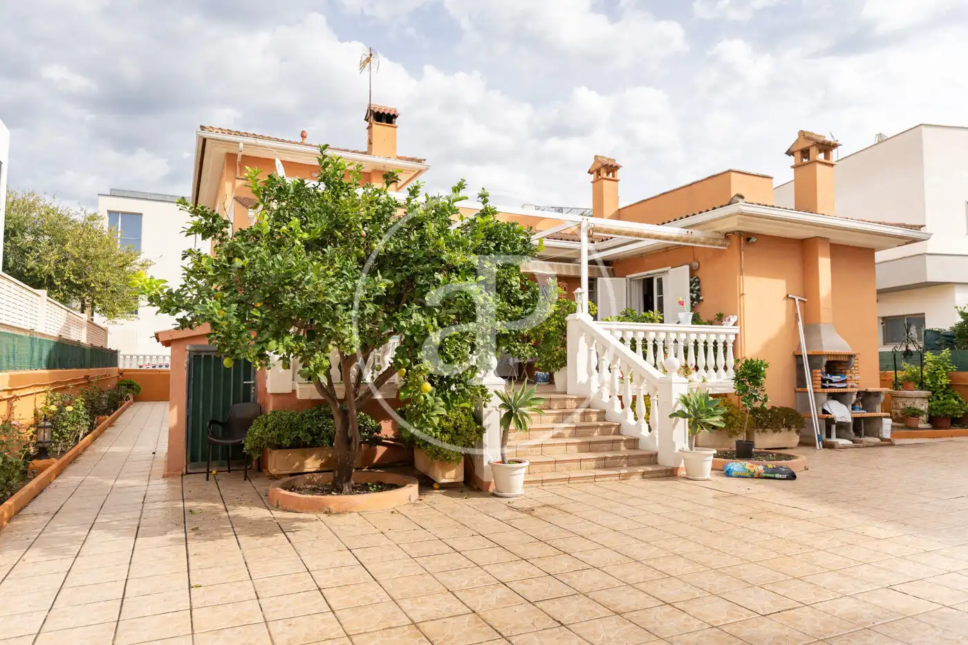 Garden of Houses for sale in  Palma de Mallorca  with Air Conditioner, Heating and Private garden