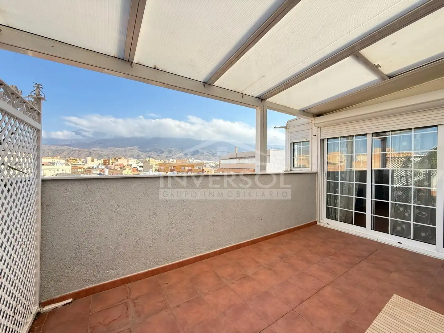 Terraza de Ático en venta en El Ejido con Aire acondicionado, Calefacción y Parquet