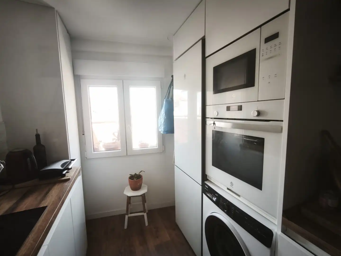 Küche von Wohnung zur Miete in Madrid mit Klimaanlage, Heizung und Terrasse