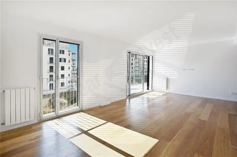 Sala d'estar de Pis de lloguer en  Palma de Mallorca amb Aire condicionat, Calefacció i Parquet