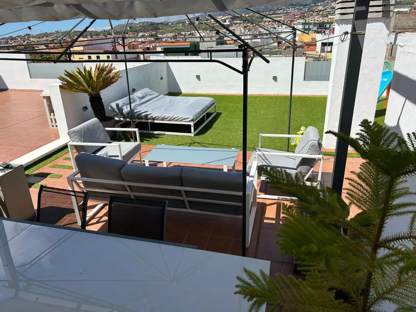 Terrace of Flat for sale in San Cristóbal de la Laguna  with Terrace and Storage room