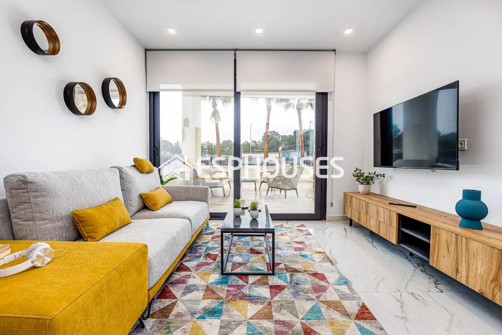 Sala d'estar de Àtic en venda en Torrevieja amb Aire condicionat, Terrassa i Traster