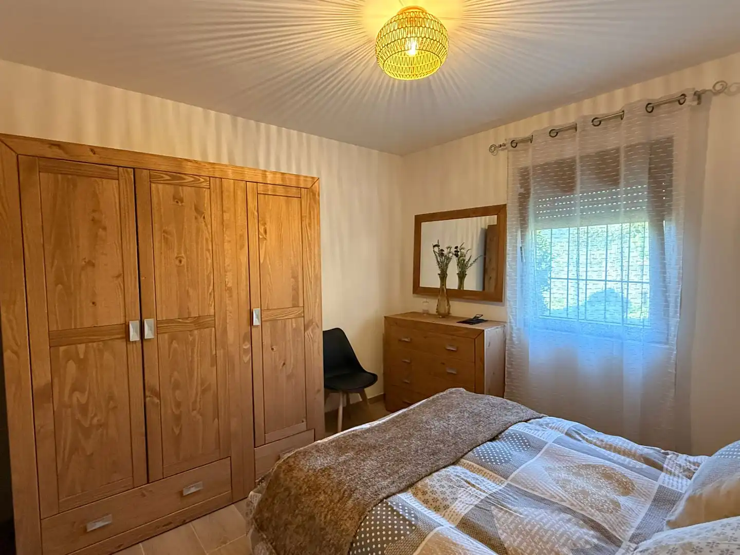 Bedroom of Houses for rent in Ferrol  with Private garden, Terrace and Furnished
