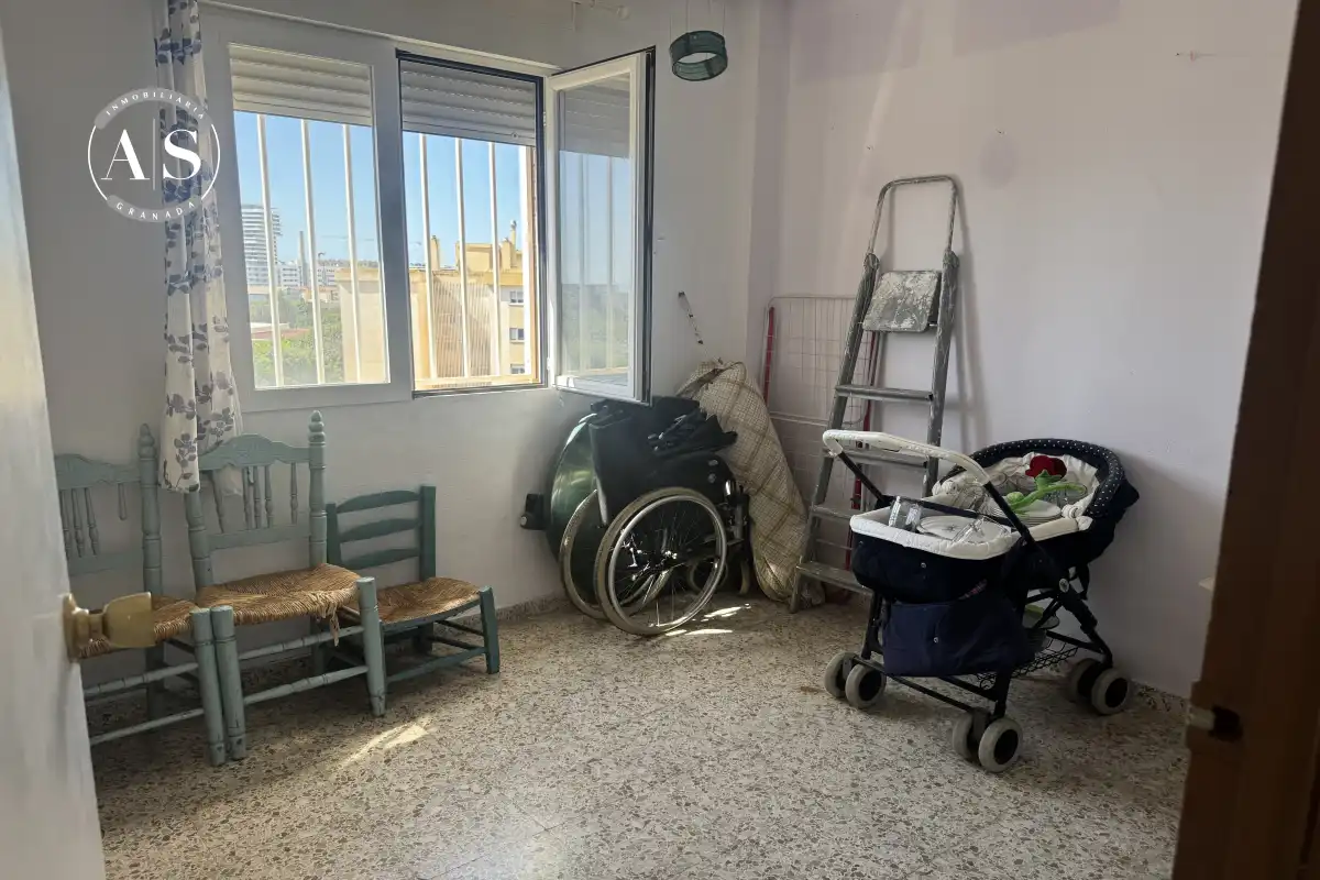 Bedroom of Flat for sale in Málaga  with Terrace