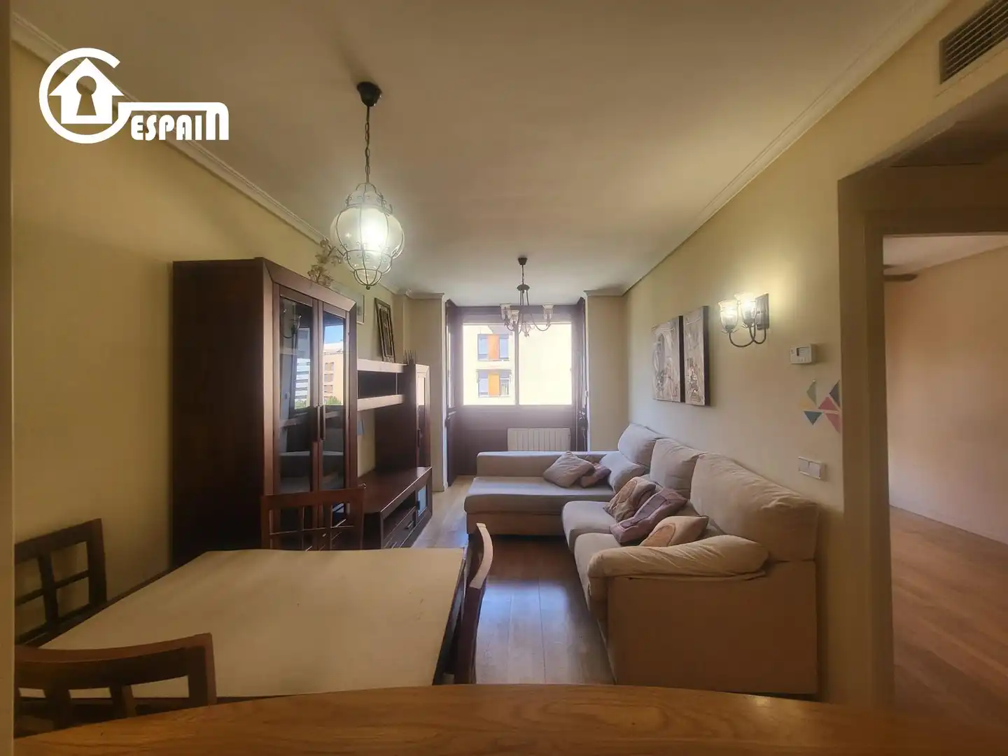Sala d'estar de Pis en venda en Madrid amb Aire condicionat, Calefacció i Jardí privat