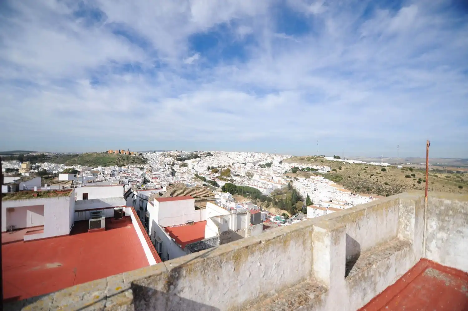 Vista exterior de Casa o chalet en venta en Arcos de la Frontera con Calefacción y Terraza
