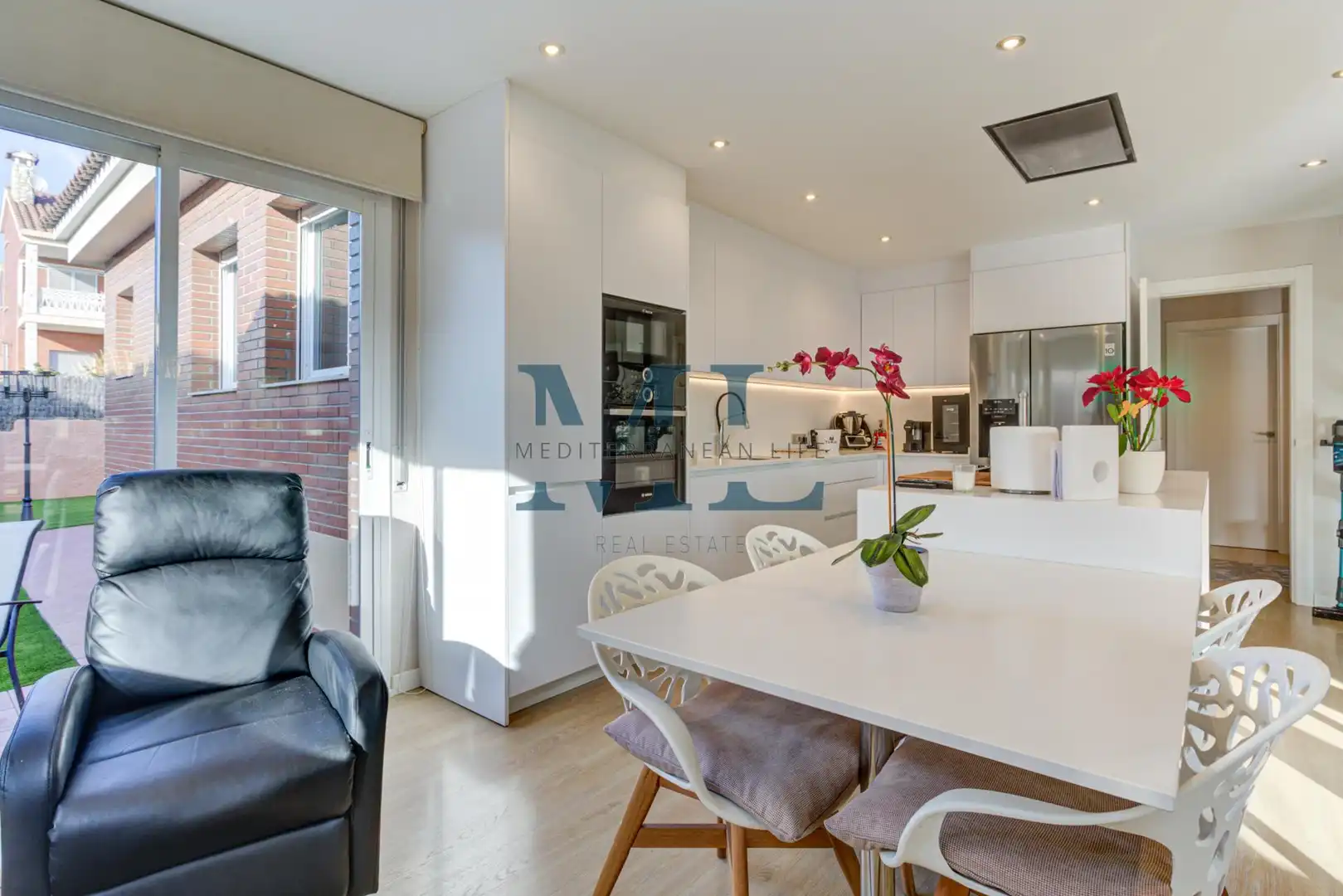 Cocina de Casa o chalet en venta en Sant Pere de Ribes con Calefacción, Jardín privado y Piscina