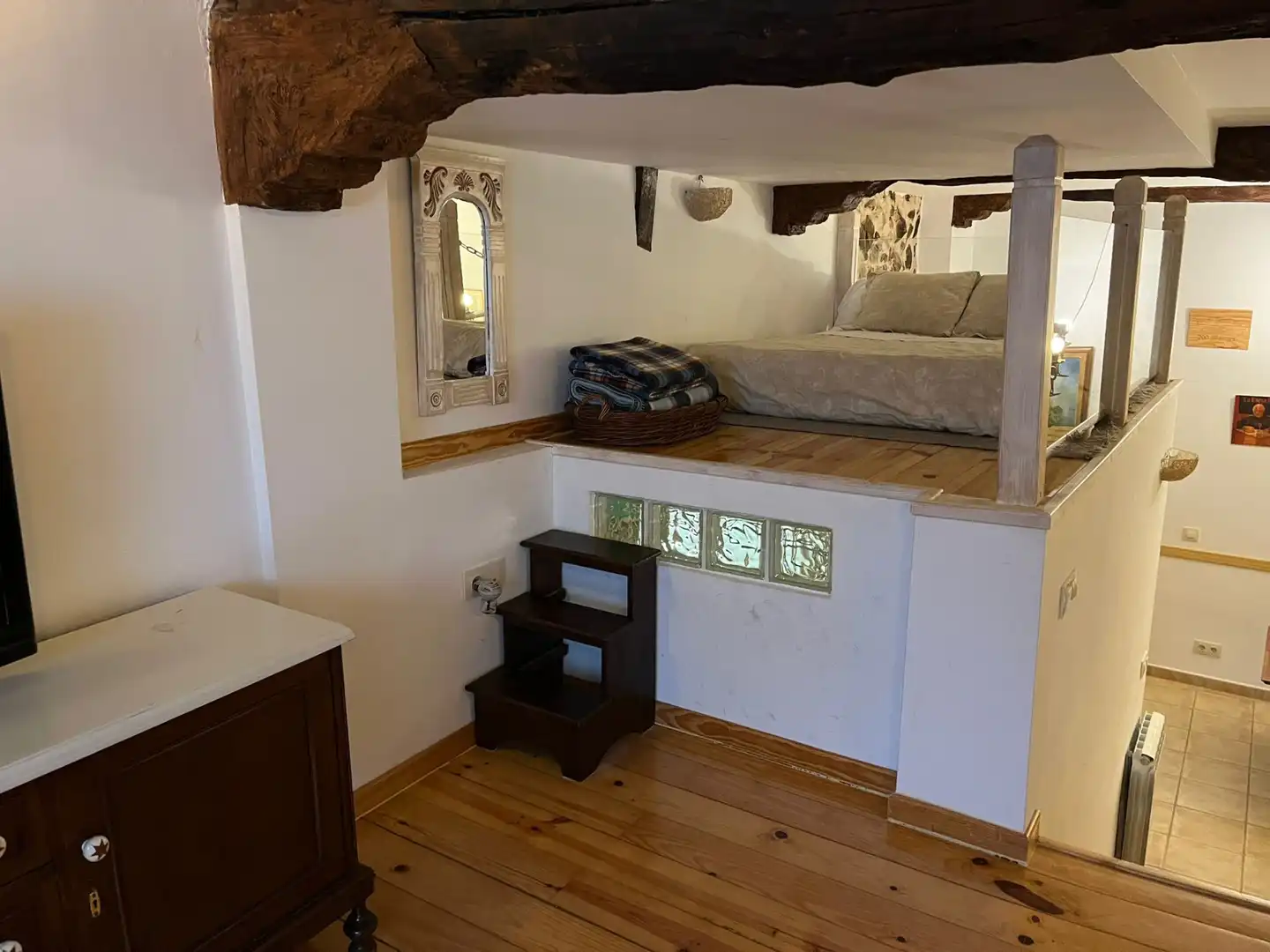 Schlafzimmer von Country house zum Verkauf in Candelario mit Heizung, Terrasse und Möbliert