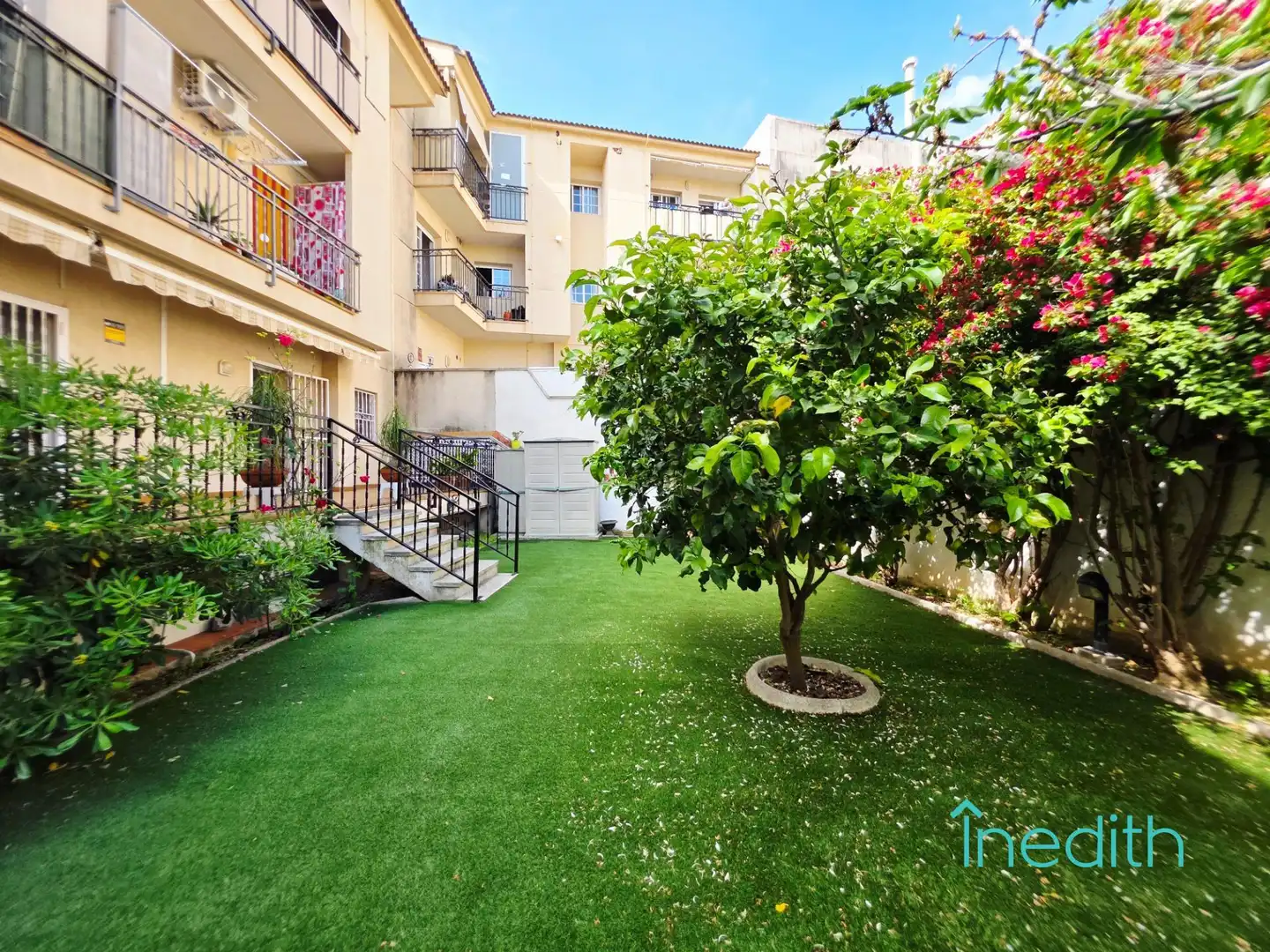 Garten von Wohnung zum Verkauf in Cubelles mit Heizung, Privatgarten und Terrasse