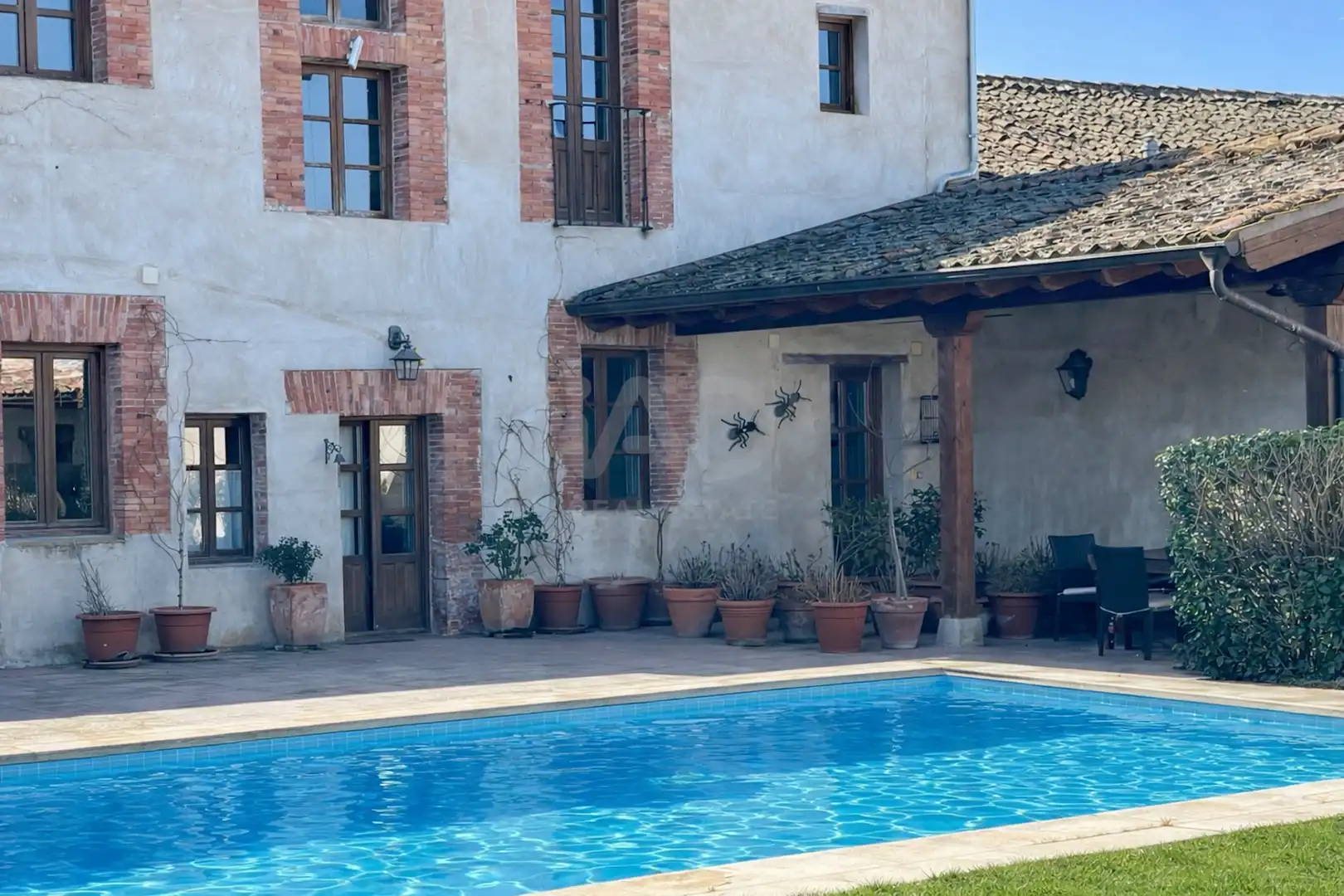 Swimming pool of Houses for sale in Muñoveros  with Heating, Terrace and Swimming Pool