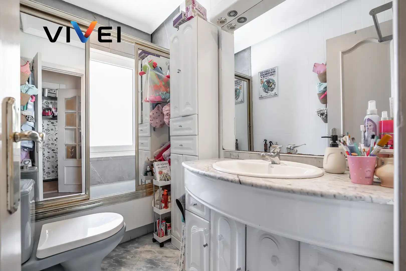 Bathroom of Flat for sale in Madrid  with Heating