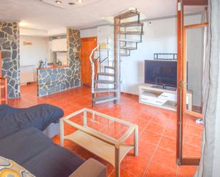 Living room of Flat for sale in L'Alfàs del Pi  with Air Conditioner, Private garden and Terrace