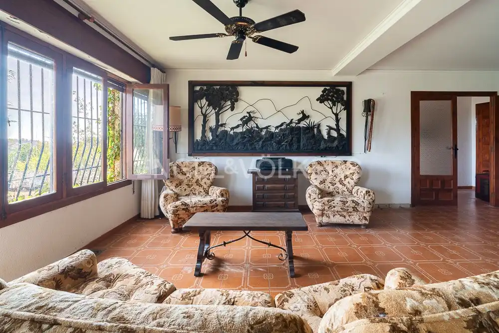 Sala de estar de Casa o chalet en venta en Gandia con Calefacción, Jardín privado y Terraza