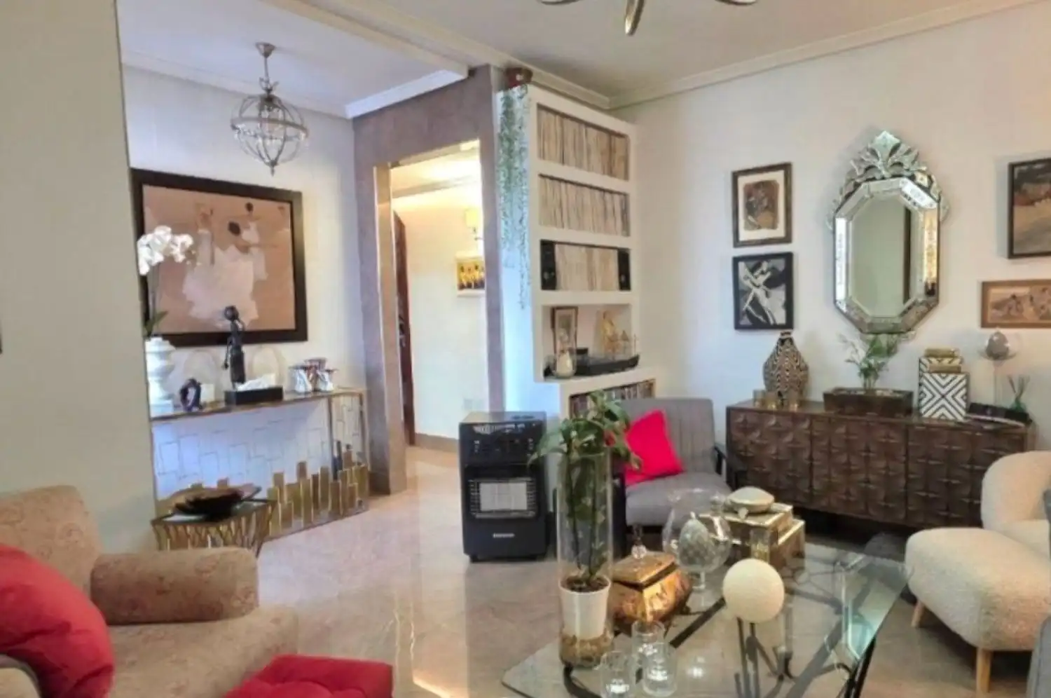 Sala d'estar de Casa o xalet en venda en Antas amb Aire condicionat, Terrassa i Traster