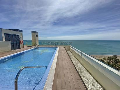 Swimming pool of Flat for sale in Málaga Capital  with Air Conditioner, Terrace and Balcony