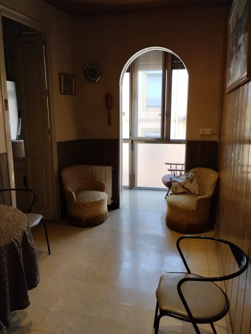 Sala d'estar de Pis en venda en Manresa amb Calefacció i Moblat